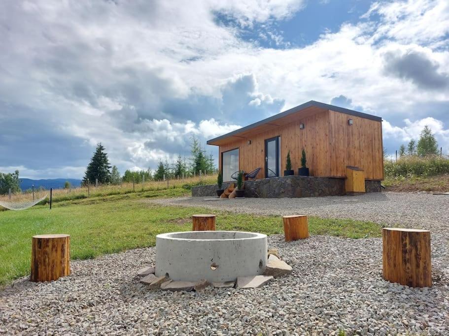 Cozy Cube - Tiny House Villa Saru Dornei Exterior foto